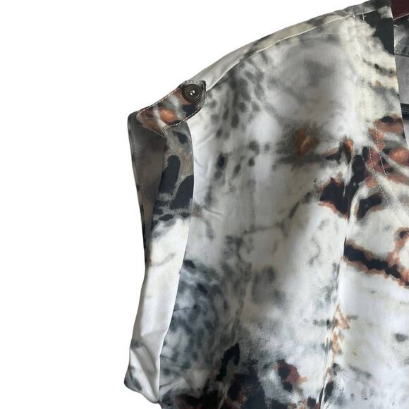 Relativity Dress Women M Muted Abstract Animal Print Whimsigoth‎ Retro Y2K NEW - Picture 6 of 12